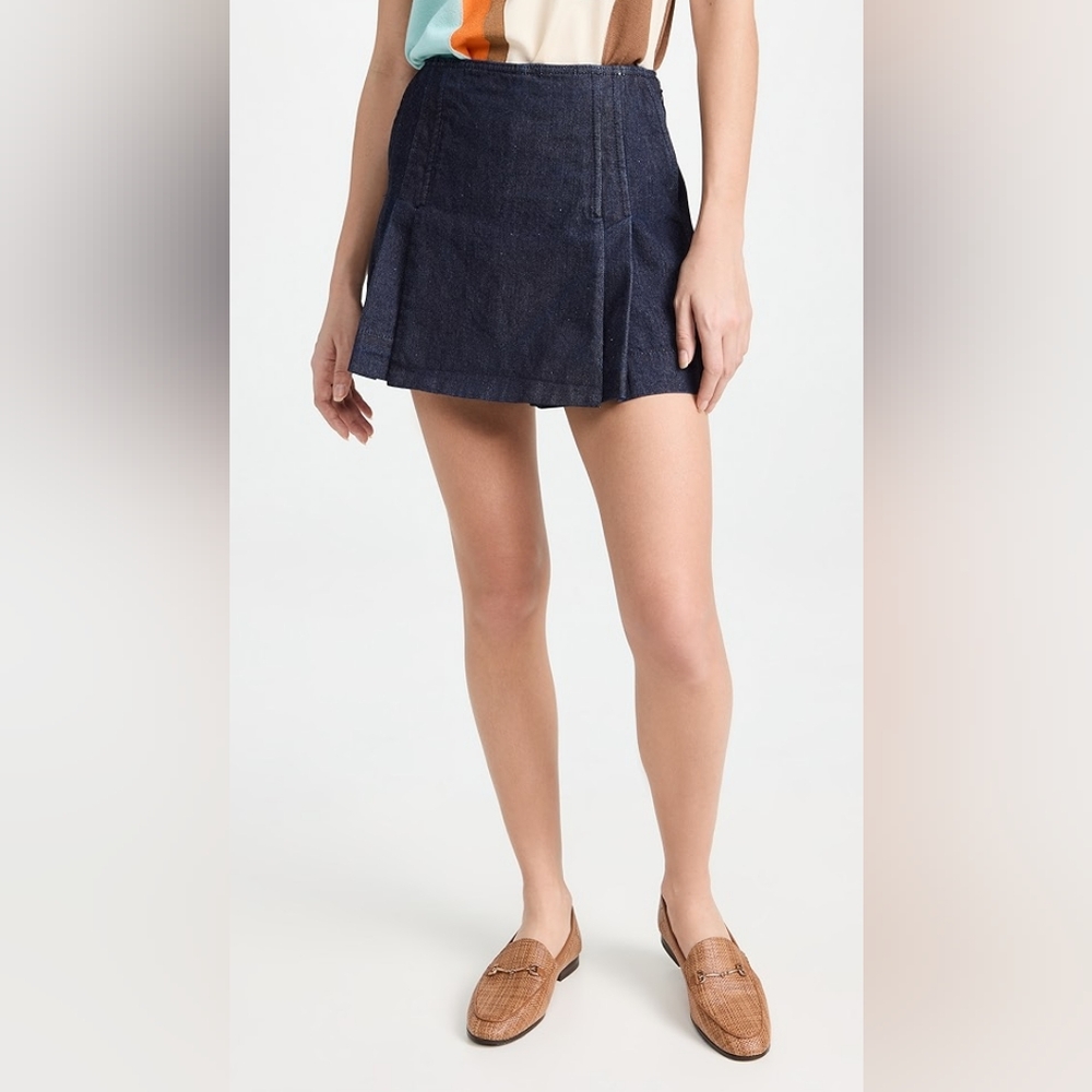 Tory Burch Denim Mini Skort